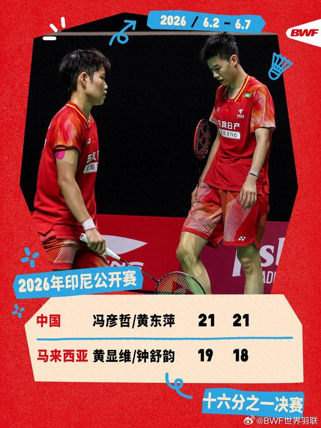 开云APP下载-印尼公开赛“凤凰”组合成功复仇 梁伟铿/王昶爆冷止步首轮|石宇奇|世界羽联|冯彦哲|黄东萍|陈雨菲_新浪新闻